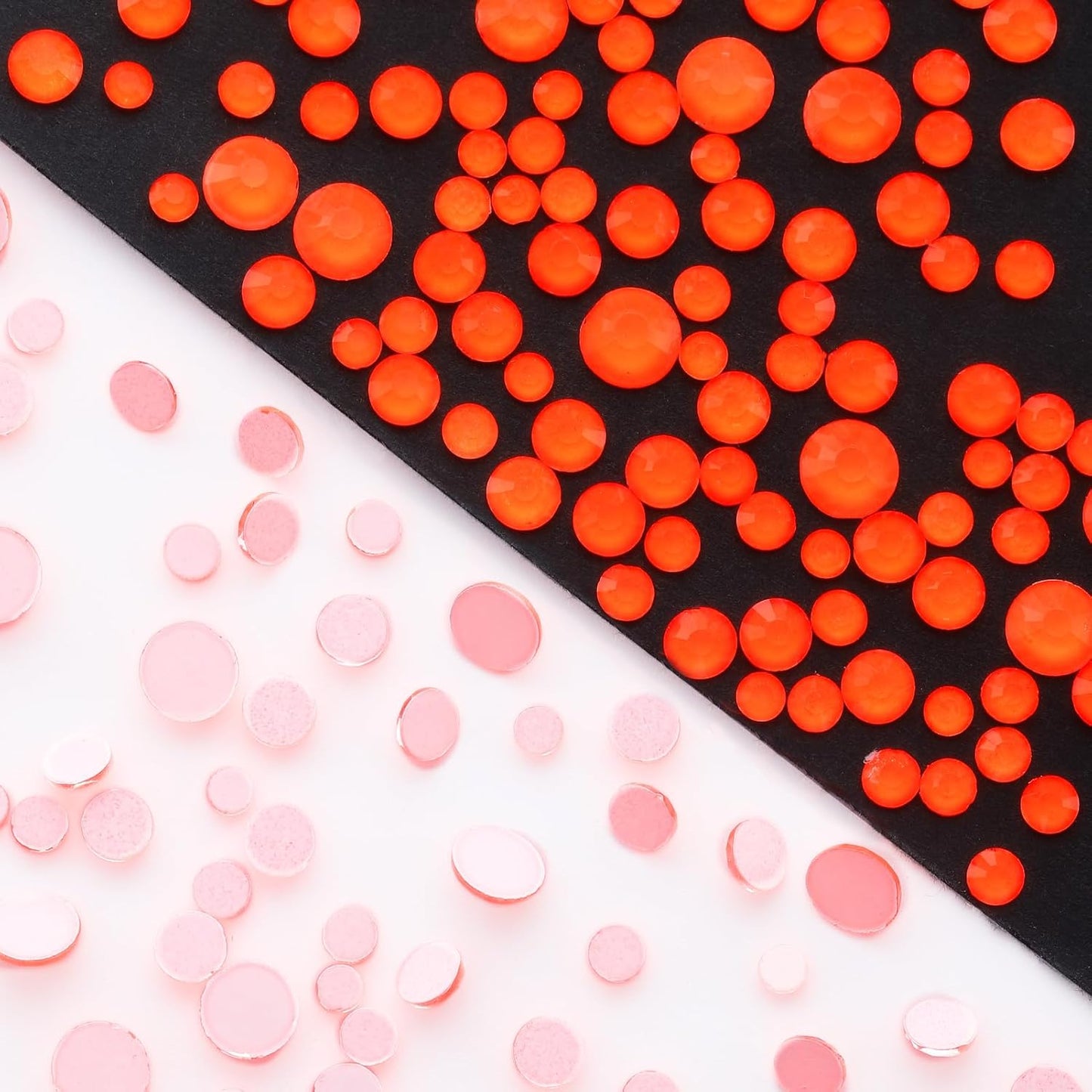 Neon Hyacinth Flatback Rhinestones, Glass Rhinestones for Nail Art and Craft, Glue Fix, Loose Crystal Gemstones(Neon Hyacinth, SS20, 1440pcs, 4.6-4.8mm)