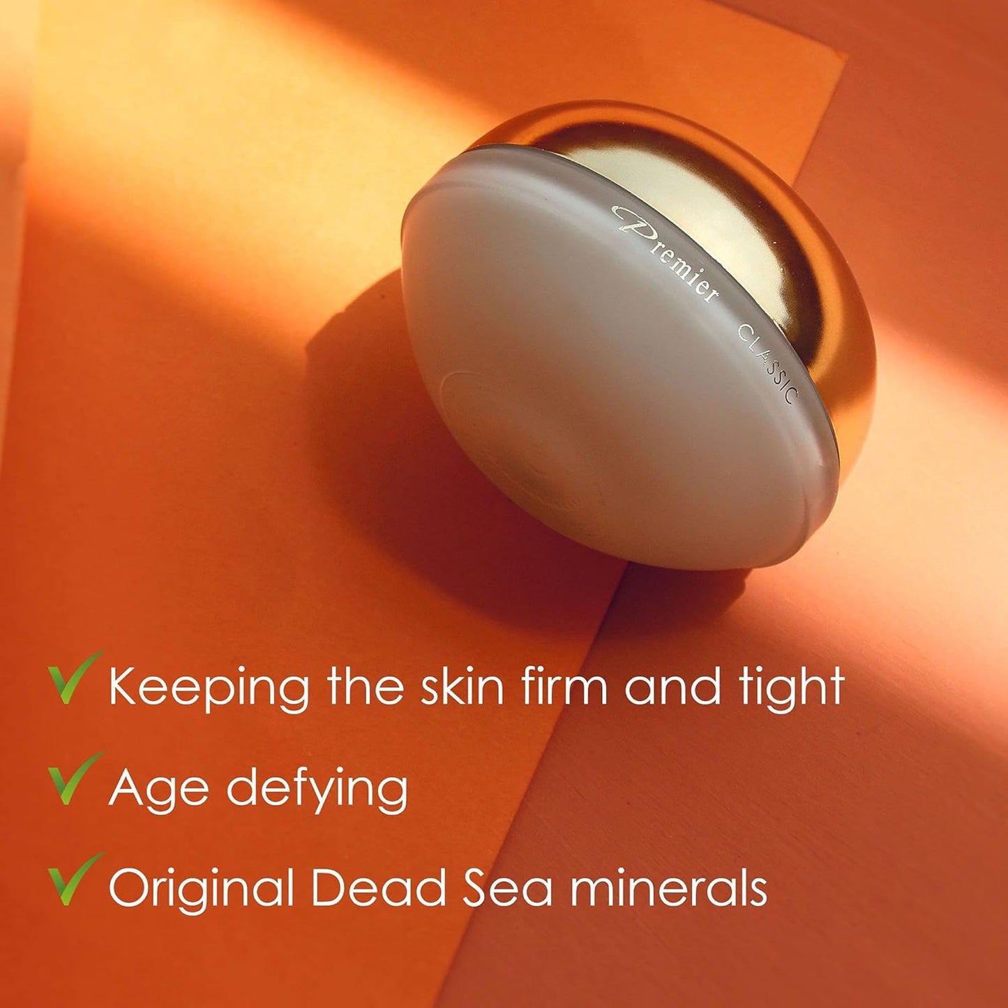 Premier Dead Sea Instant Stretching and Revitalizing, Lifting Mask, 2.04 FL OZ.