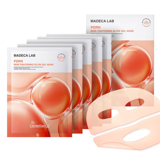 CENTELLIAN 24 Madeca Lab PDRN Glow Gel Mask – Salmon PDRN, Deep Hydration & Firming, Instant Radiance with Cooling Hydrogel Sheet