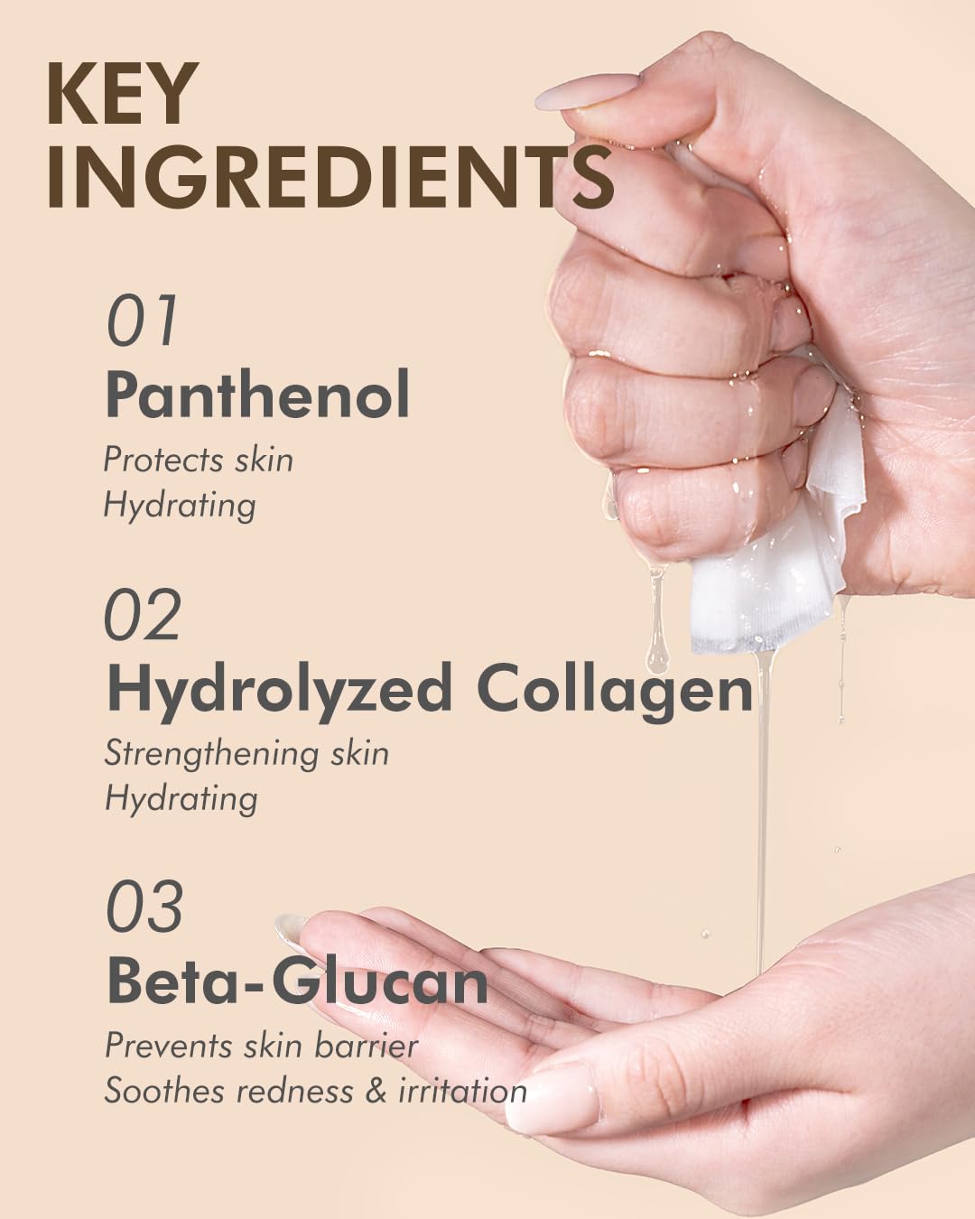 DERMAL Snail Collagen Essence Facial Mask Sheet 23g Pack of 10 - Skin Regenerating & Trouble Care for Acne Prone Skin, Daily Skin Treatment Solution Sheet Mask