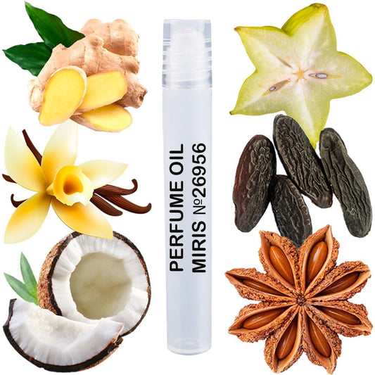 MIRIS Perfume Oil No. 26956, Inspired by Eternity Now, Long-Lasting Men Roll-On, Rollerball 0.34 Fl Oz / 10 ml