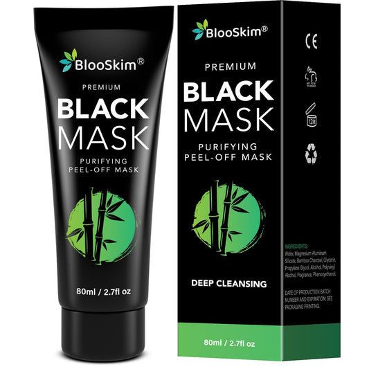 Blackhead Remover Mask, Charcoal Peel Off Face Mask, Blackhead Remover, Pore Cleaner for Men & Women, 2.7 fl oz