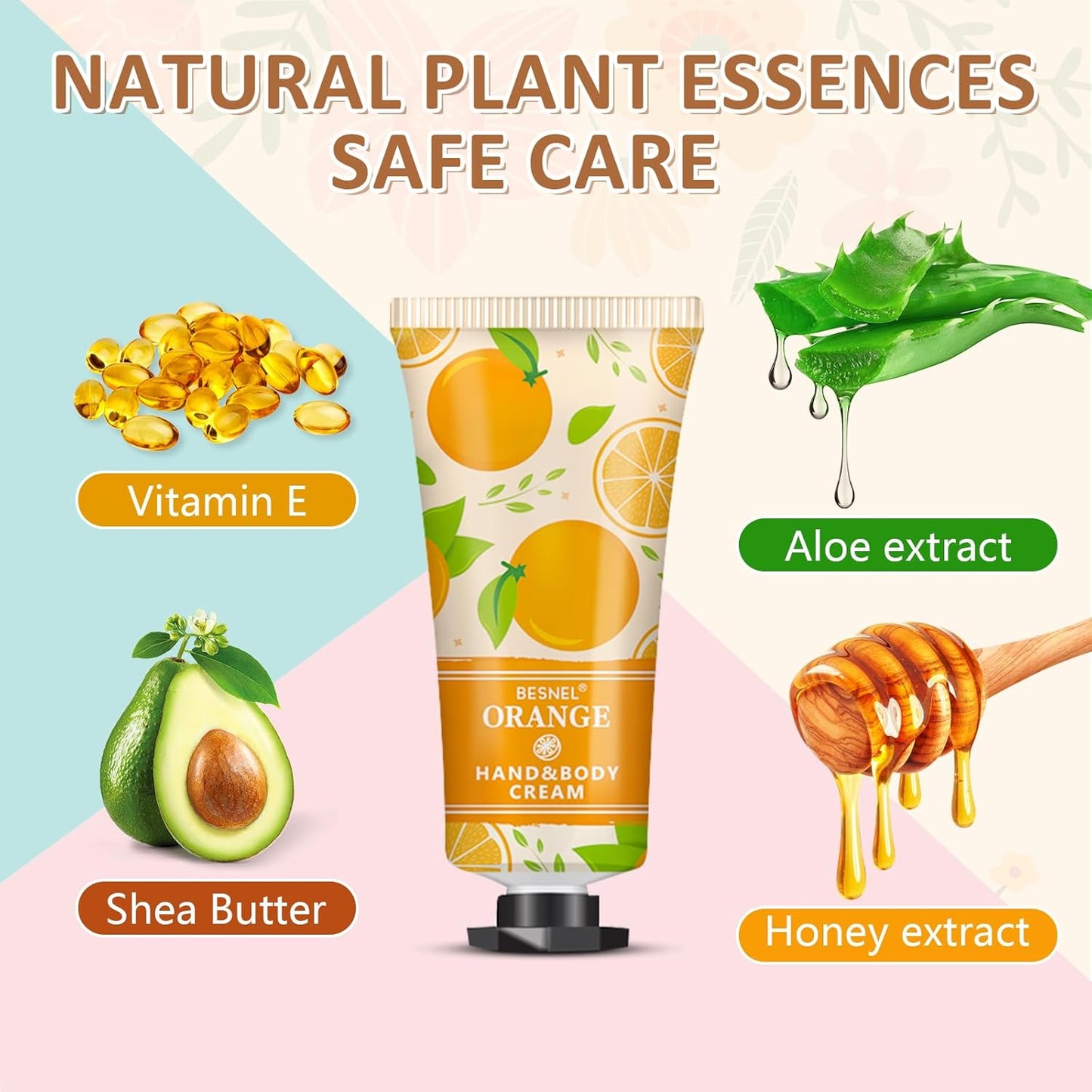 60 Pack Hand Cream Gifts Set For Women, Mini Hand Lotion Travel Size in Bulk for Dry Cracked Hands, Graduation Gifts, End of Year Teacher Appreciation Gifts, Thanksgiving Gifts, Party Favors