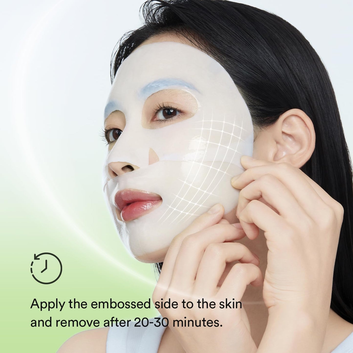 Abib Collagen Gel Mask Heartleaf Jelly 10 Sheets (Soothing) I Korean Vegan Collagen, Cooling Calming Hyaluronic Acid Hydrogel Face Mask Skin Care