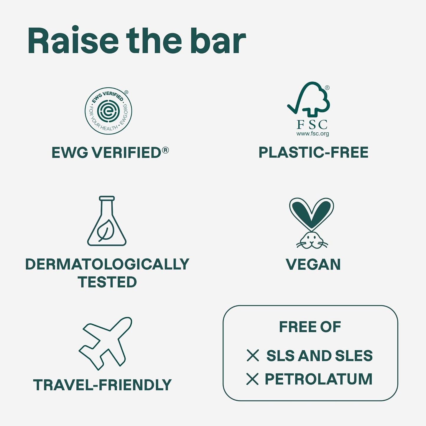 ATTITUDE Strengthening Shampoo Bar, Natural Origin, for Hair Repair & Breakage, Blue Clay & Caffeine, EWG Verified & Clean Ingredients, Vegan, Sandalwood & Cedar Scent, 4 Oz