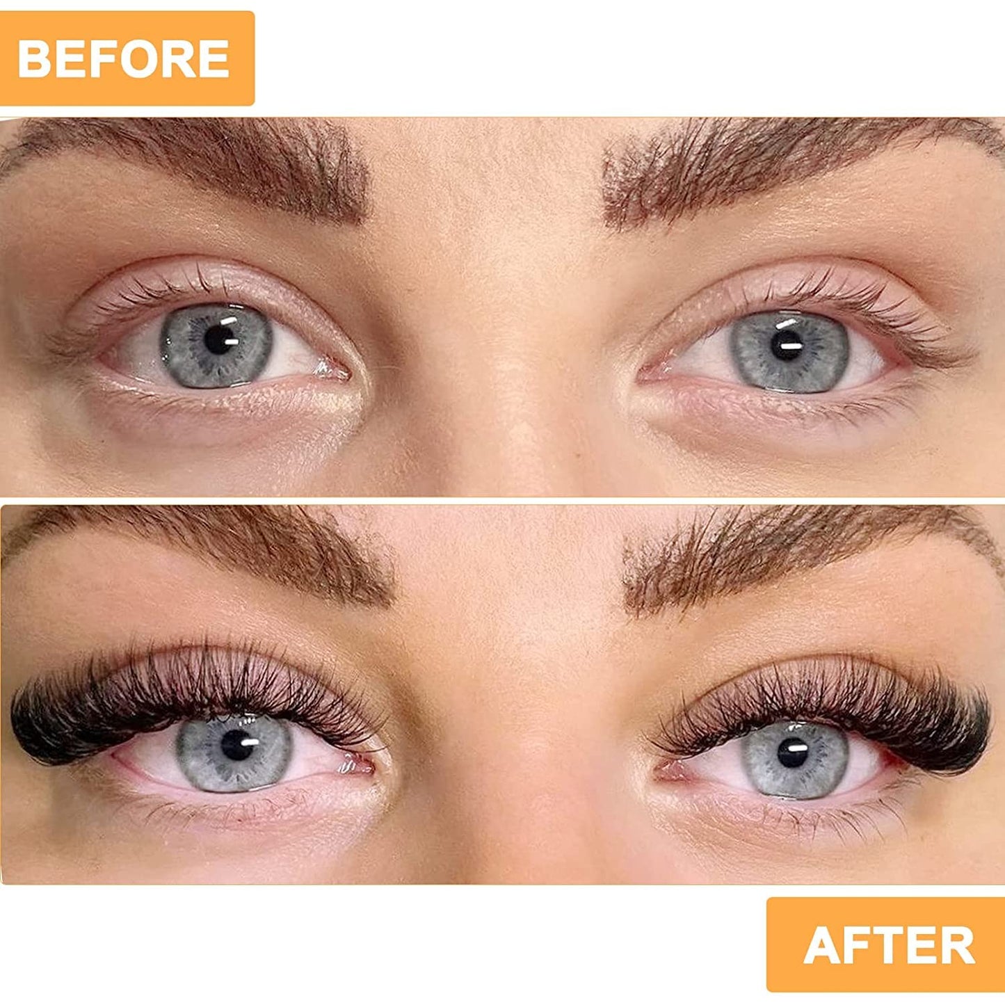 B&Qaugen Lash Clusters 10D-C-9-16MIX LASH Individual Lashes 280 Clusters False Eyelash 10D 20D Lash Clusters Extensions Individual Lashes Cluster DIY Eyelash Extensions (10D-C-9-16MIX)