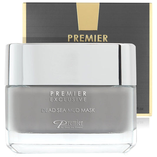 Dead Sea Mud Face MASK Premier Dead Sea online Exclusive, natural formula, wrinkle reducer, anti-aging, pore minimizer, witch hazel, aloe vera, minerals, vitamins, nutrients, antioxidants 1.7FL.oz