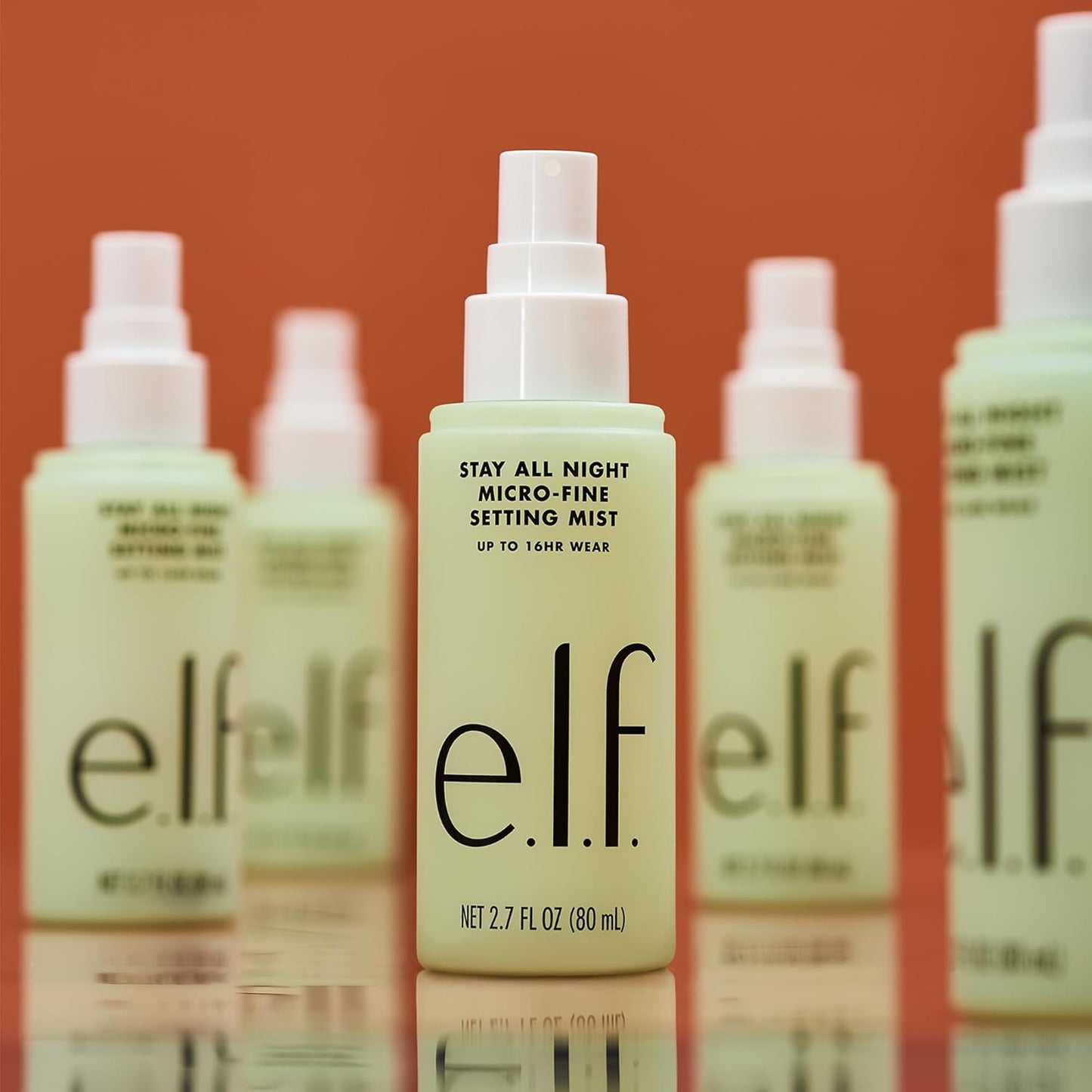 e.l.f. Stay All Night Micro-Fine Setting Mist, Hydrating & Refreshing Makeup Setting Spray For 16HR Wear-time, Vegan & Cruelty-Free, 2.7 Fl Oz