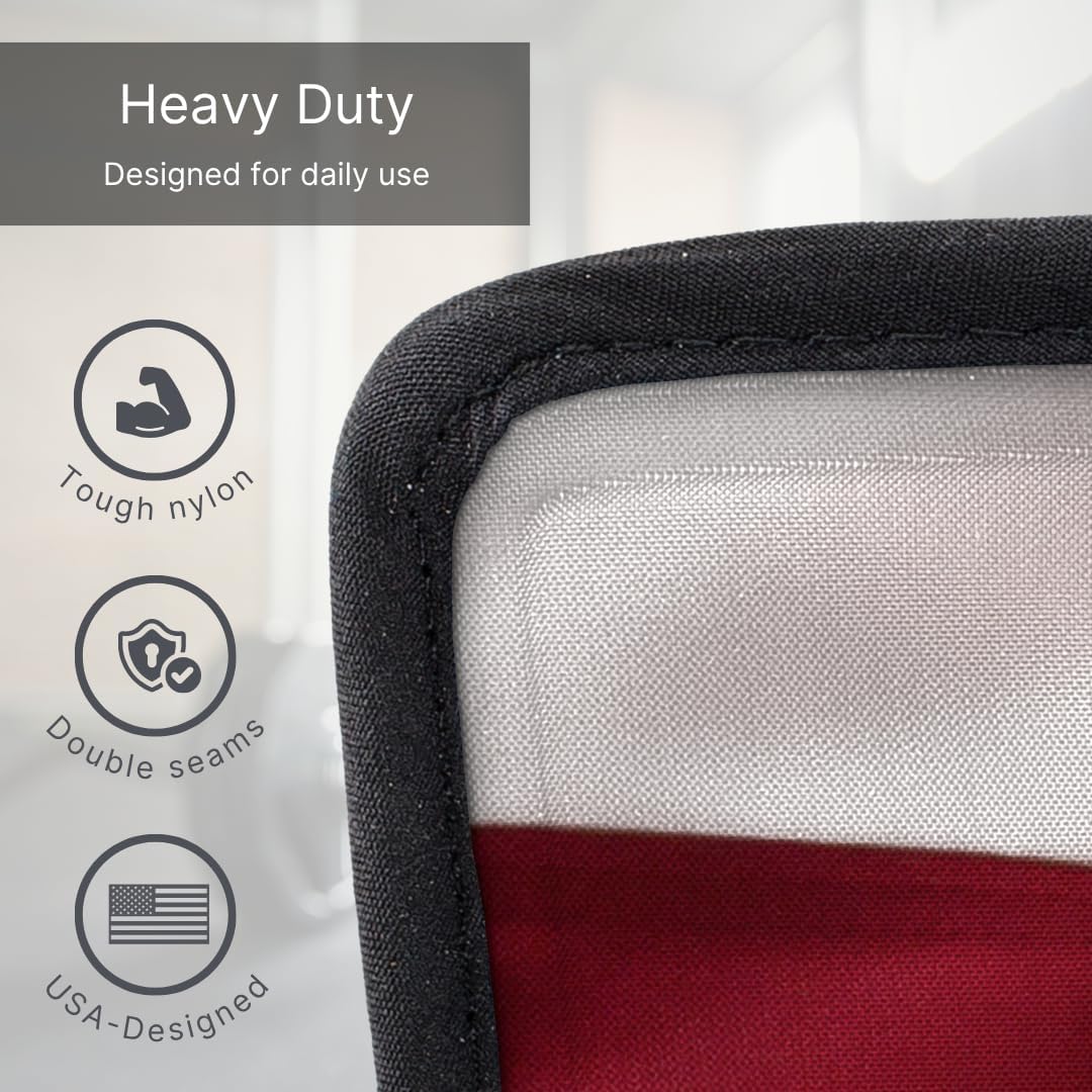 FlexiKold American Flag Gel Ice Pack (Standard Large: 10.5" x 14.5") Ice Packs for Injuries Reusable, Back, Shoulder and Knee Pain Relief, After Surgery - 6300-COLDUSA by NatraCure