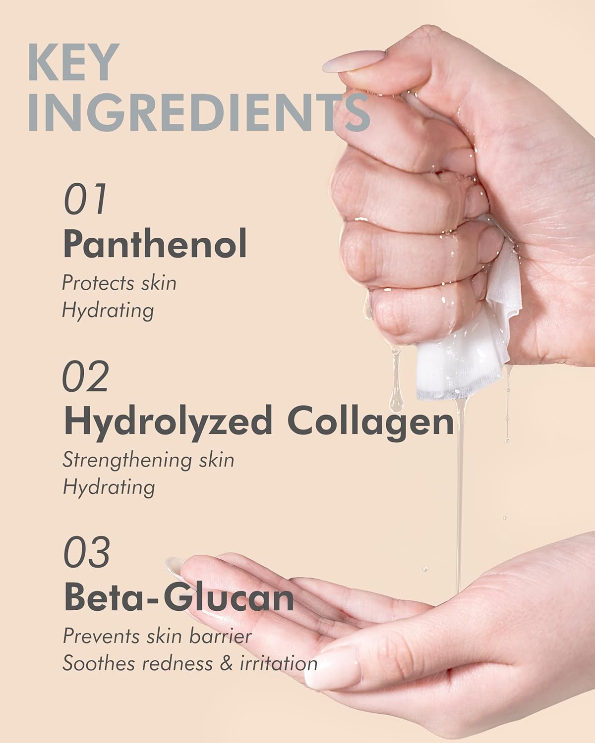 DERMAL Platinum Collagen Essence Full Face Facial Mask Sheet 23g