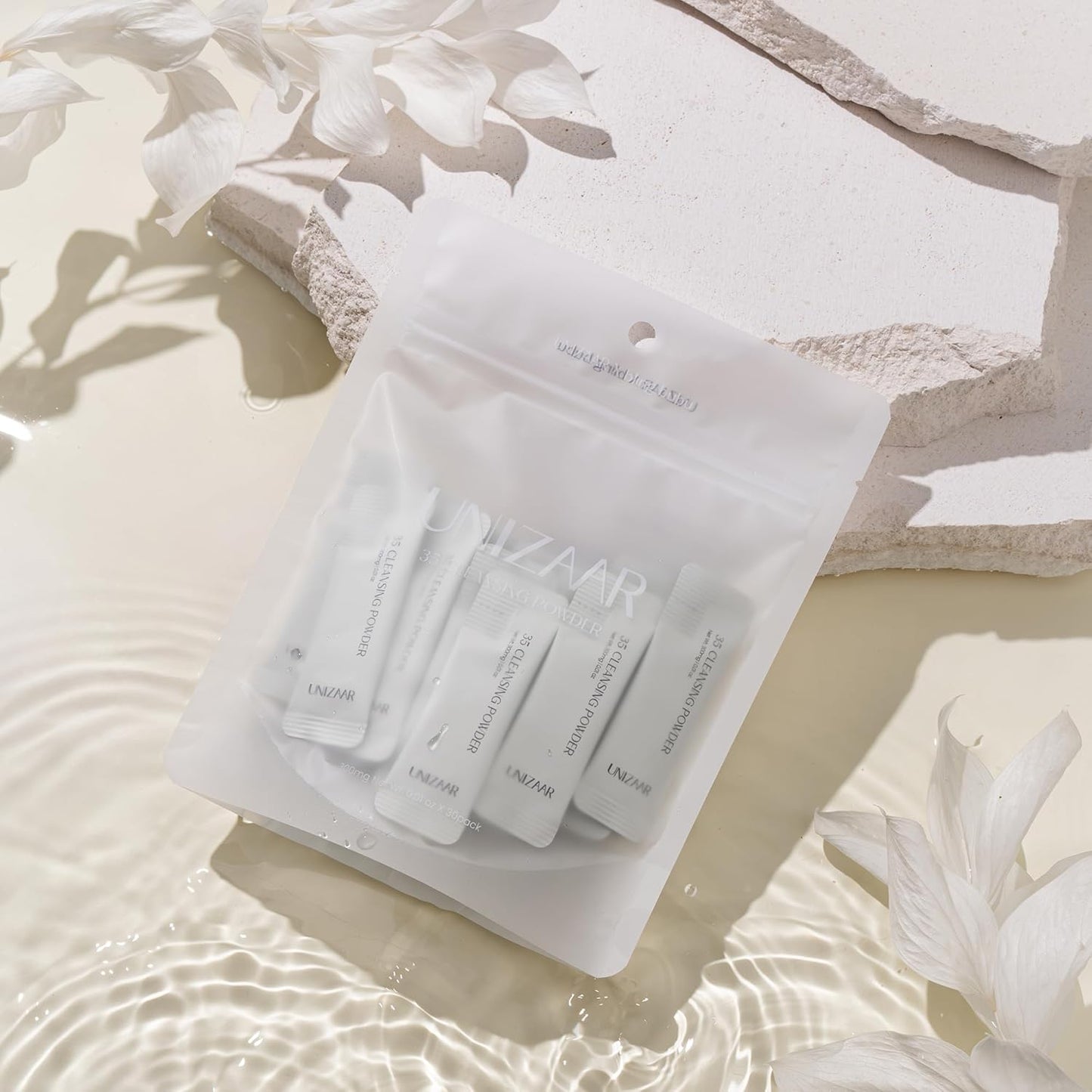[UNIZAAR] 35 Cleansing Powder Face Wash (0.01oz * 30 Sticks)