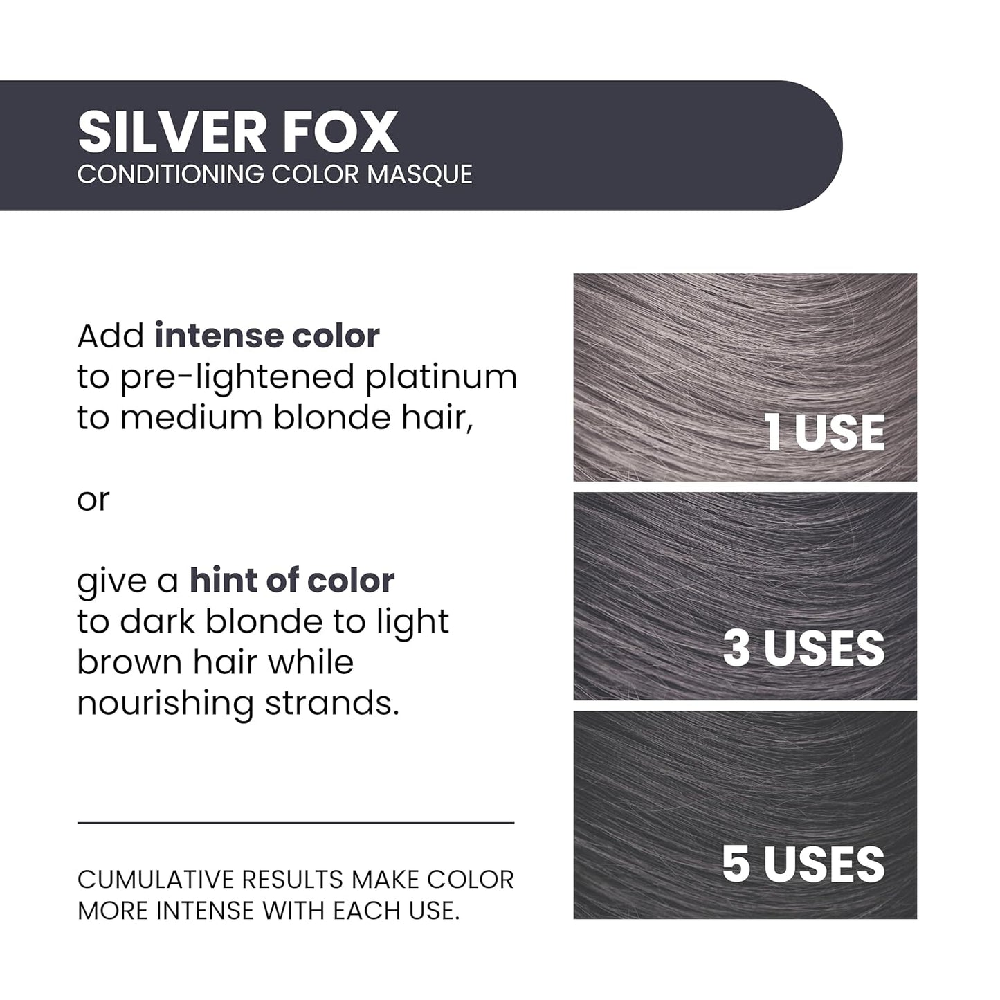 ALOXXI InstaBoost SILVER Color Depositing & Conditioning Mask, 6.8 Fl Oz (Pack of 1)