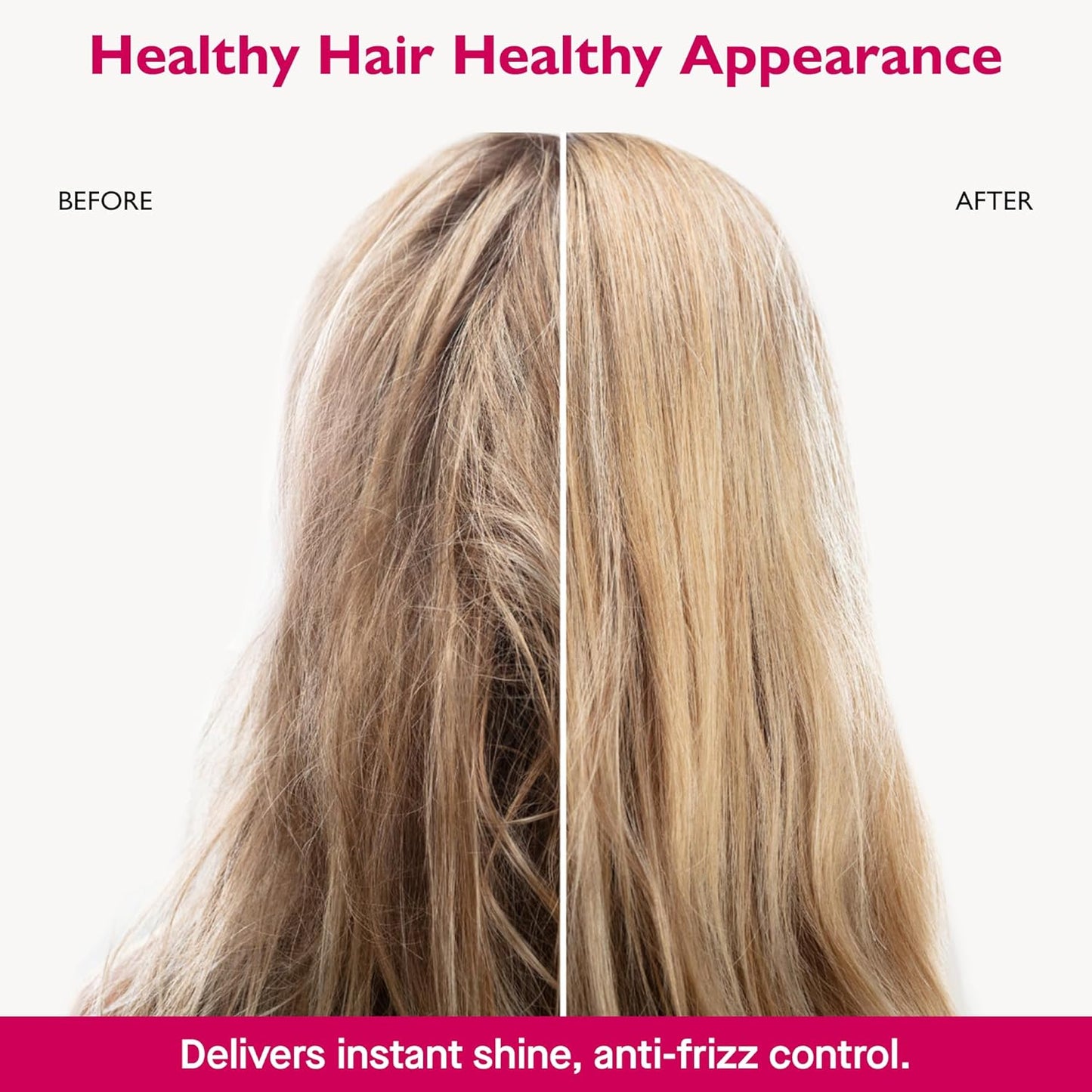 12 Benefits Instant Healthy Hair Treatment - Leave In Conditioner Travel Size Spray, Quaternium 39 & Silk Fibre Protein - Smooths Frizz, Strengthens & Repairs Damaged Hair, (1 Fl Oz)