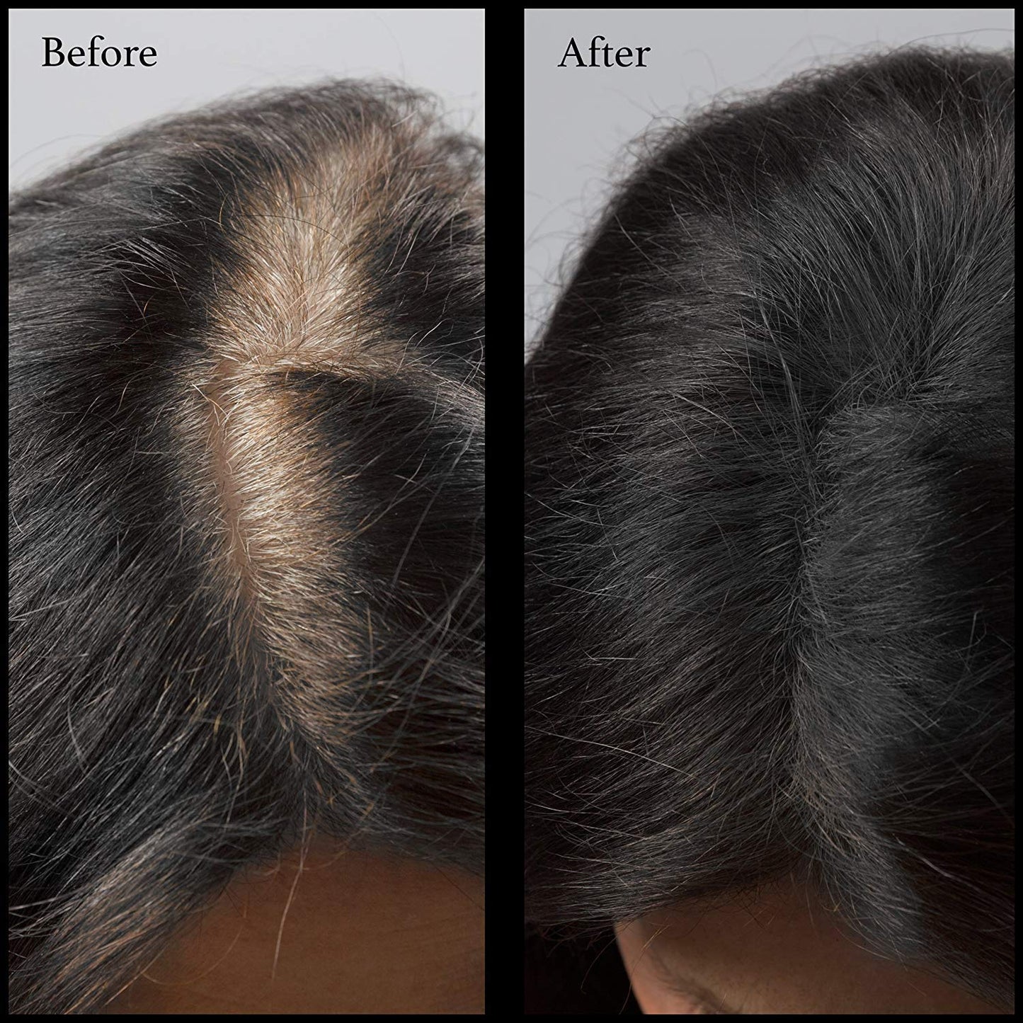 Root Touch Up Powder - 11 Shades, Zero Fragrance, Talc or Parabens - Hair Cover Up and Hairline Concealer (Sample Size, Black)