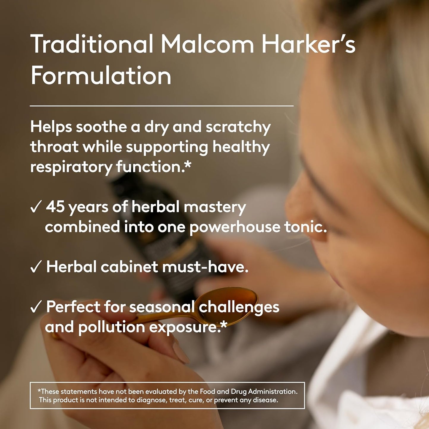 Deep Lung Support Tonic, Traditional Herbal Formula for Respiratory Wellness with Elecampane, White Horehound & Licorice Root, Liquid Absorption, Menthol Flavor, Plant-Based, 7.8 floz