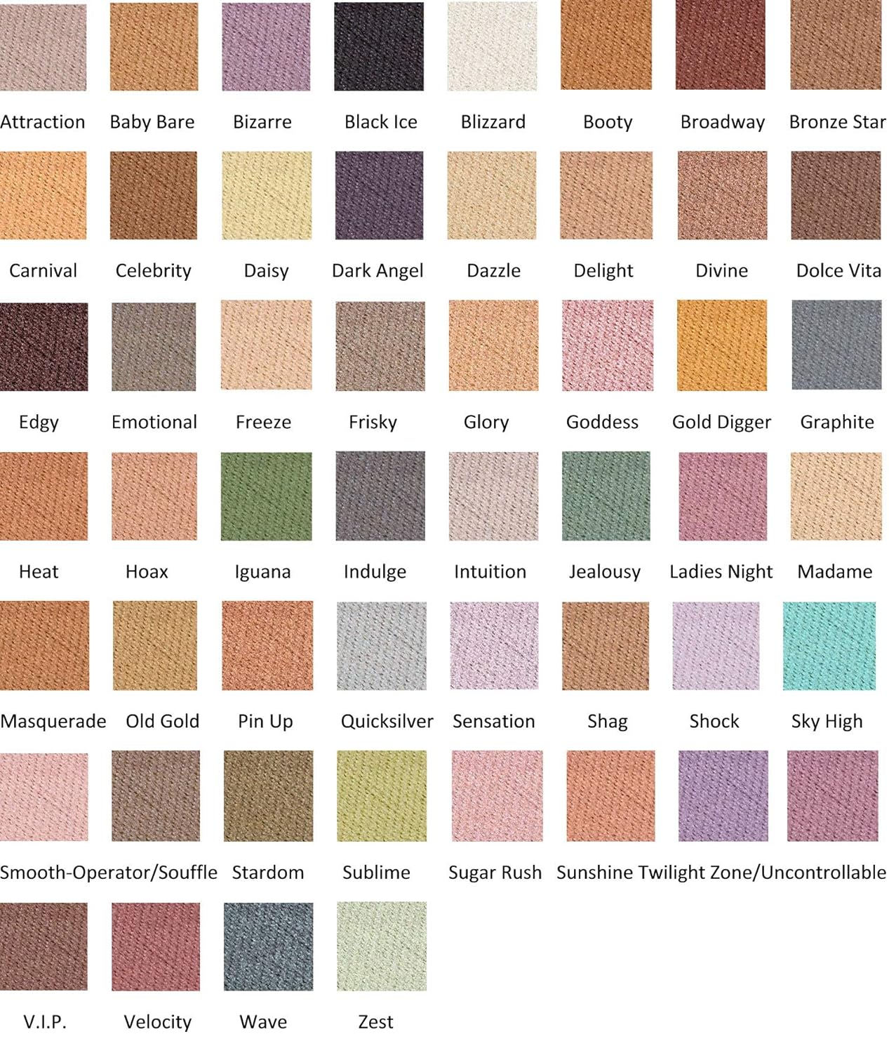 Jolie Frost Eye Shadow - Mid Size 3 g (Hoax)