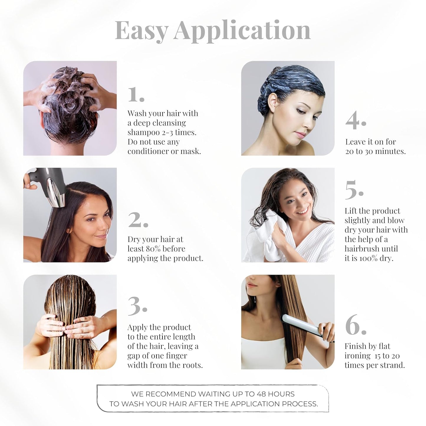 Expert Hair Perfect Smoothing Kit – Deep Cleansing Shampoo and Sensation Texturizing Cream (2x16.9 fl.oz)