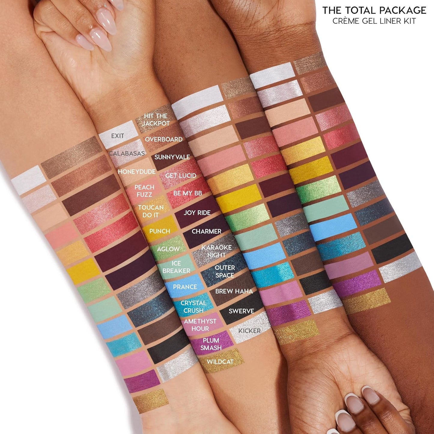 ColourPop Crème Gel Waterproof Eyeliner - 18HR Wear, Ultra-Pigmented Eyeliner Pencil with Matte & Metallic Finishes - Smudge-Proof, Vegan & Cruelty-Free - Charmer (0.01 oz)