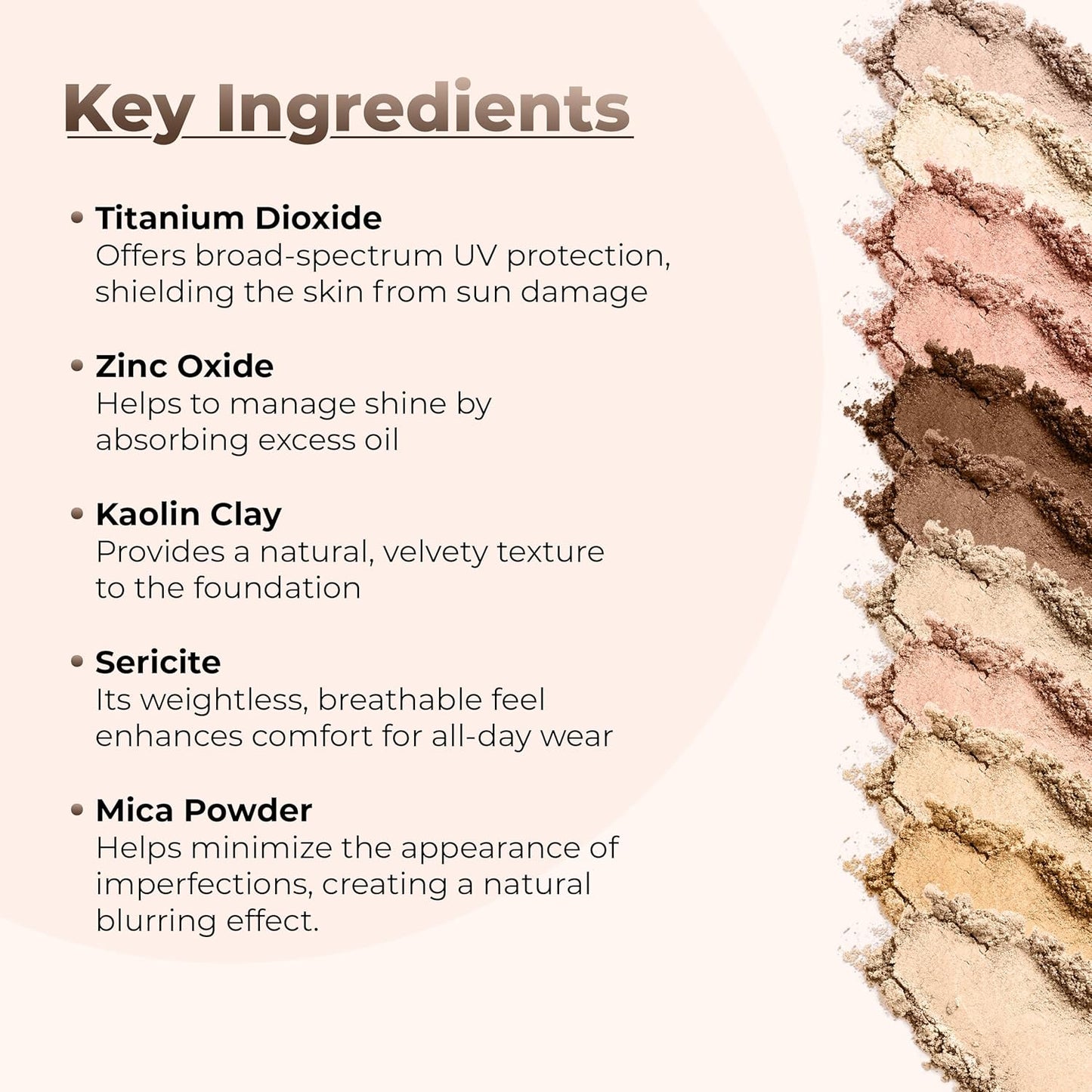 1 Ounce Light Tan Foundation Powder Refill By Sweet Face Minerals, Lightweight Mineral Loose Makeup Powder with SPF 20, Full Coverage Flawless Finish, Talc-free, Cruelty-Free, Refillable Pouch